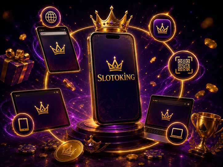 Slotoking на смартфоне, планшете и ноутбуке — форматы мобильного доступа